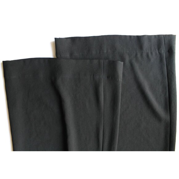 Nanushka Cecilia Wide-Leg Pants 27" / Large / Black Vegan Leather Belted Work - Picture 8 of 10